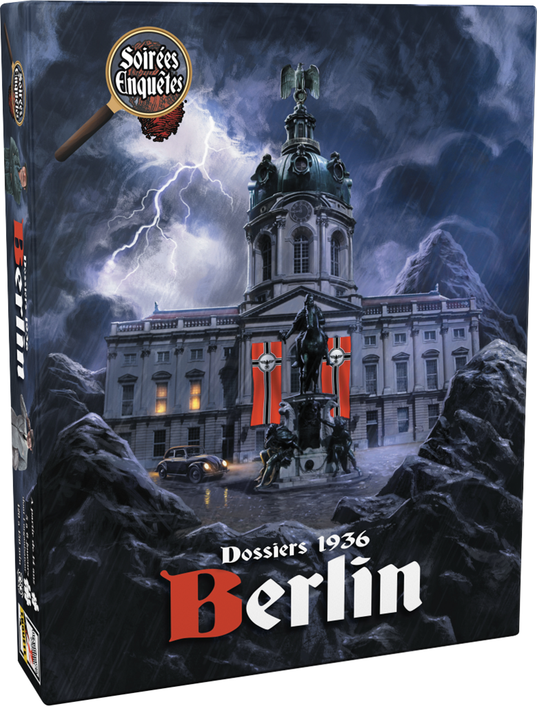 Soirée enquêtes : Berlin 1936 - Jeux de société - BOOK IN GAME