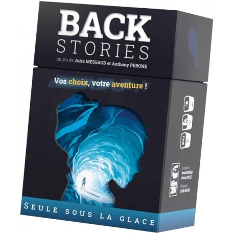 BACKSTORIES - SEULE SOUS LA GLACE - Jeux de société - LA BOITE DE JEU