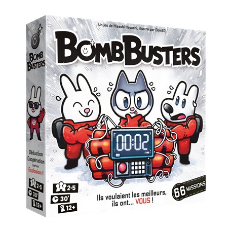 BOMB BUSTERS - Jeux de société - COCKTAIL GAMES